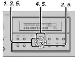 MARANTZ SR4600 - CH INPUT LEVEL - 1