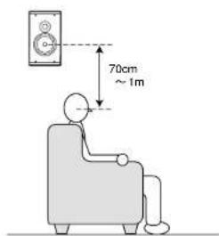 MARANTZ SR4600 - HEIGHT OF THE SPEAKER UNITS - 1