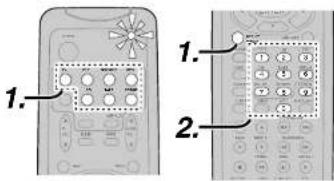 MARANTZ SR4600 - PROGRAMMING THE REMOTE CONTROLLER - 1
