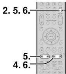 MARANTZ SR6001 - NAME INPUT OF THE PRESET STATION. - 2