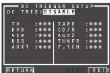 MARANTZ SR6001 - 5-2 DC TRIGGER SETUP - 1