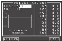 MARANTZ SR6001 - 6-1 PRESET G. EQ ADJ - 1