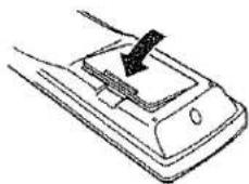MARANTZ SR7000 - Loading batteries - 3