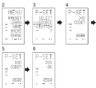 MARANTZ SR7002 - Introduction et réglage directs du numéro de fabricant - 1
