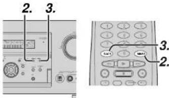 MARANTZ SR7002 - EFFACER LES STATIONS PRÉSELECTIONNÉES DE LA MÉMOIRE - 1