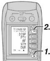 MARANTZ SR7002 - CHANGER LES INFORMATIONS XM SUR L'AFFICHEUR DU PANNEAU AVANT - 1