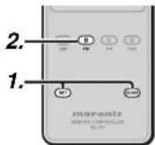 MARANTZ SR7002 - CHANGEZ LES COMMANDES MULTI-PIÈCES (RC101) POUR LA MULTI-PIÈCE B - 1
