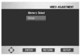 MARANTZ DV9600 - Creating your own setting - 1