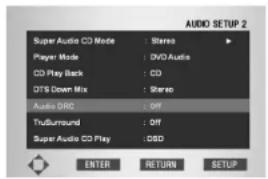 MARANTZ DV9600 - Audio DRC - 1