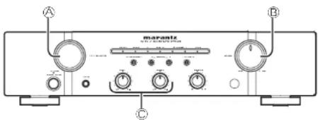A B Marantz C