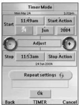 MARANTZ RC9500 - Editing a Timer - 1