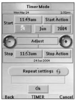 MARANTZ RC9500 - To change the Start Date: - 1