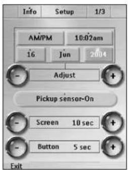 MARANTZ RC9500 - Changing the Time Format - 1