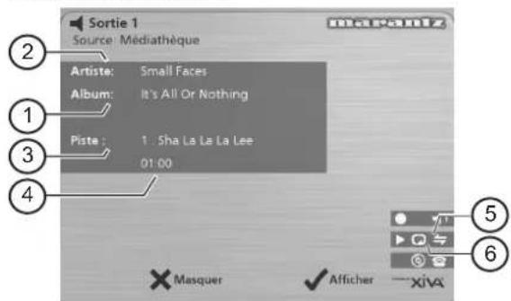 MARANTZ DH9300 - FENETRE DE SORTIE - 1