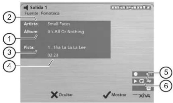 MARANTZ DH9300 - PANTALLA DE SALIDA - 1