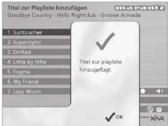 MARANTZ DH9300 - So fügen Sie der Playliste Titel hinzu - 2