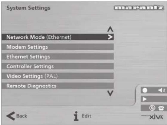 MARANTZ DH9300 - System Settings - 1