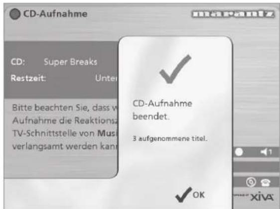 MARANTZ DH9300 - So führen Sie eine automatische Aufnahme durch - 3