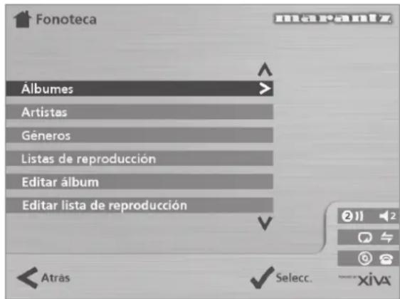 MARANTZ DH9300 - REPRODUCCIÓN DE MÚSICA DESDE LA FONOTECA - 1