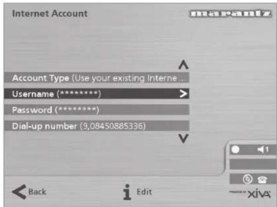 MARANTZ DH9300 - Internet Account - 1