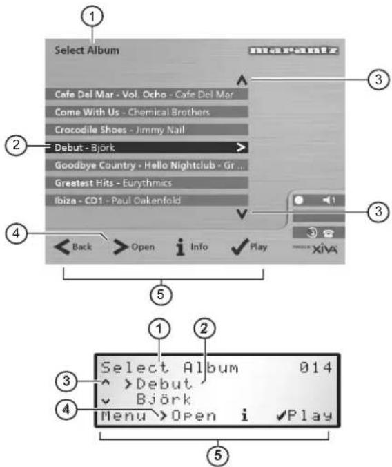 MARANTZ DH9300 - TV SCREEN AND FRONT PANEL DISPLAY - 1