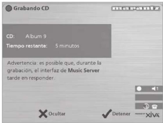 MARANTZ DH9300 - Para realizar una grabación automática (un toque) - 2
