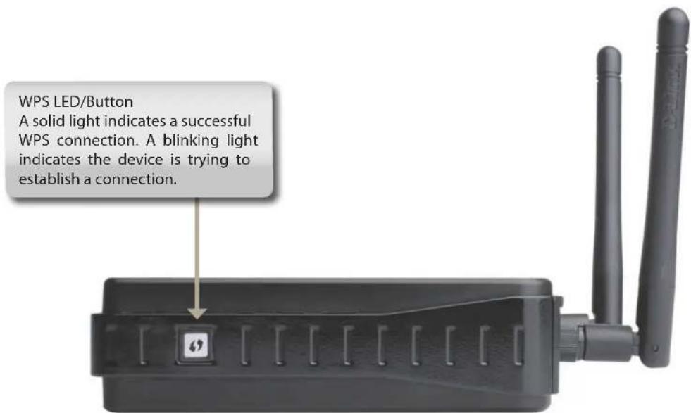 D-LINK DAP-1360 - Hardware Overview WPS LED/Button - 1