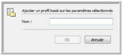 XEROX DocuMate 515 - Pour créer un nouveau profil : - 1