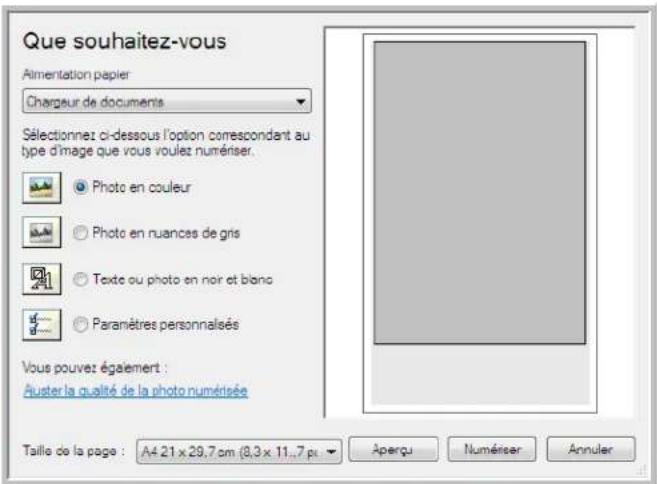 XEROX DocuMate 515 - Pour numériser en utilisant WIA à partir de Microsoft Paint : - 1