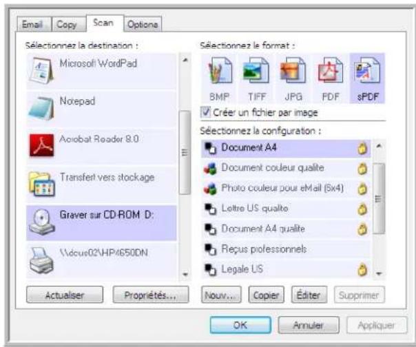 XEROX DocuMate 515 - Numérisation et gravure sur CD - 1