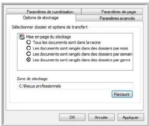 XEROX DocuMate 515 - Pour définir plusieurs dossiers pour le transfert vers stockage : - 4