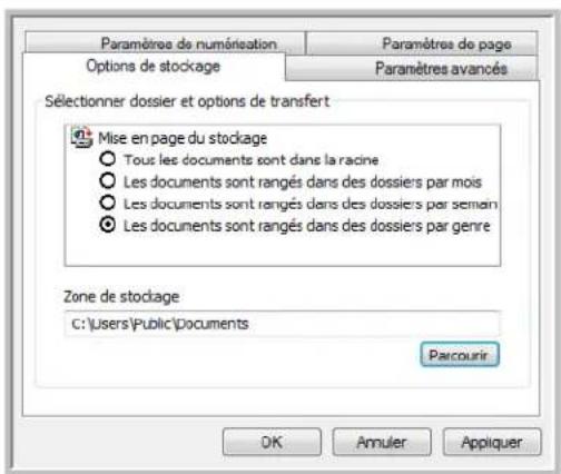 XEROX DocuMate 515 - Pour définir plusieurs dossiers pour le transfert vers stockage : - 2