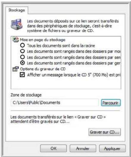 XEROX DocuMate 515 - Propriétés de stockage - 1