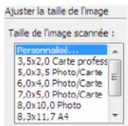 XEROX DocuMate 515 - Réglage de la taille de l'image - 1