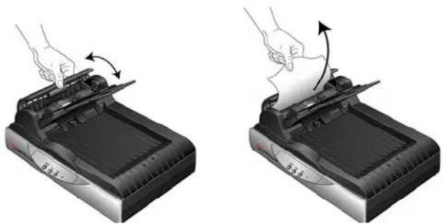 XEROX DocuMate 515 - Elimination des bourrages papier - 1