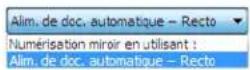 XEROX DocuMate 515 - Pour numériser avec l'interface de base : - 1