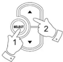 SANGEAN DPR-99 - Handmatig zoeken - DAB - 1