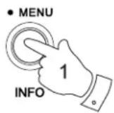 SANGEAN DPR-99 - Signaalsterkte weergave – DAB - 1