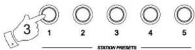 SANGEAN DPR-99 - Rappel de stations - 4