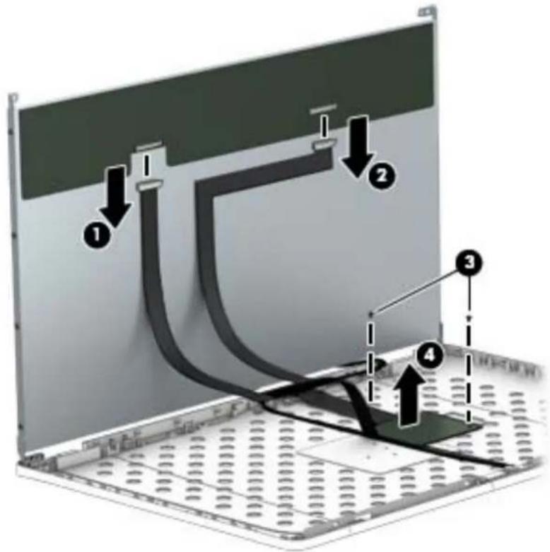 HP ZBook 15 F0U63ET - Display assembly - 14