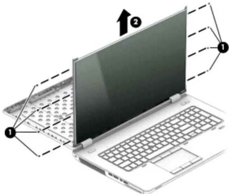 HP ZBook 15 F0U63ET - Display panel - 4