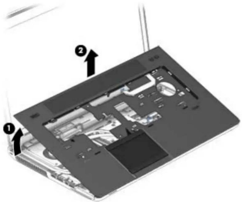 HP ZBook 15 F0U63ET - Description Spare part number - 4