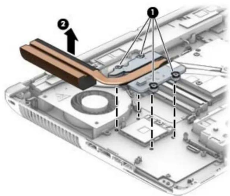 HP ZBook 17 F0V51ET - Description Spare part number - 4
