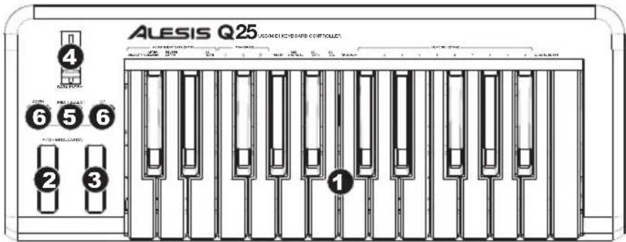 ALESIS Q25 - KEYBOARD - The - 1