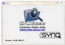 SynQ DMC-1000 - UTILISATION DU SOFTWARE Q-DBASE - 2