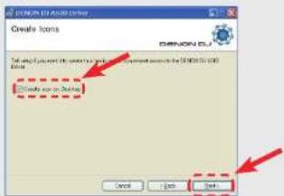 DENON MC3000 - A screen for verifying the folder in which the ASIO driver is to be installed appears. - 2