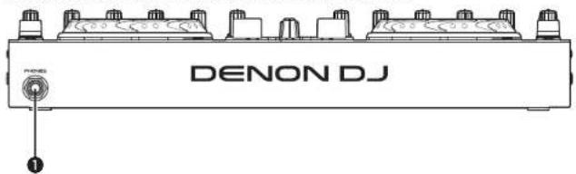 DENON MC3000 - Front panel - 1