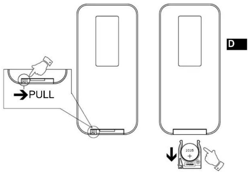PerfectPro Cubi 2 - Wechseln der Fernbedienungsbatterie - 1