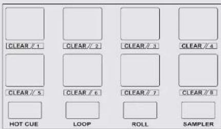 VESTAX VCI-400DJ - Performance Pads - 1