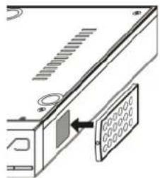 Soundmaster UR2160 - Emplacement pour télécommande - 1